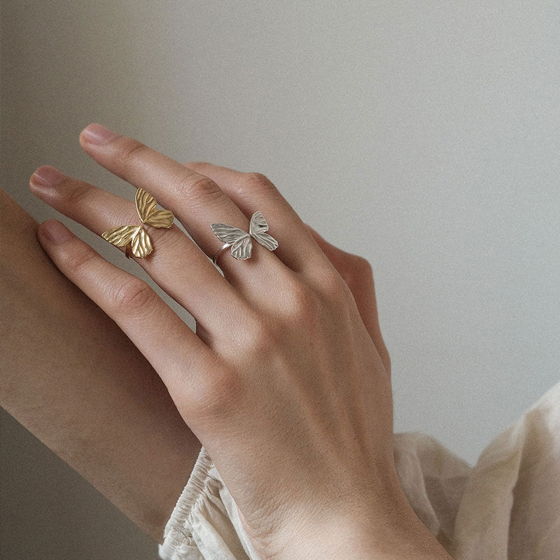 Wholesale Sterling Silver Butterfly Ring
